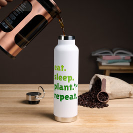 Botella De Agua Comer la planta de sueño repetidamente jardinera L