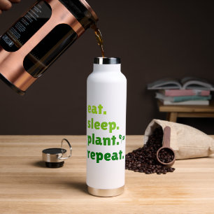 Botella De Agua Comer la planta de sueño repetidamente jardinera L