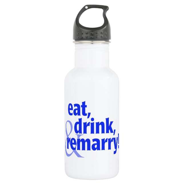 Botella De Agua Comer Remarry (Anverso)