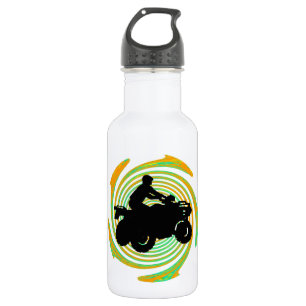 BOTELLA DE AGUA COMO RUEDA