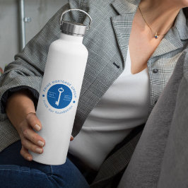 Botella De Agua Compañía Hipotecaria Personalizado moderna Añada s