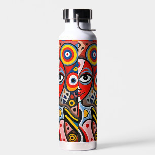 Botella De Agua Composición de arte pop 001