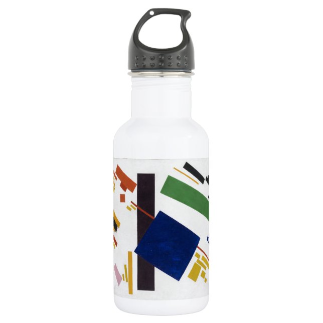 Botella De Agua Composición suprema de Kazimir Malevich 1916 (Anverso)