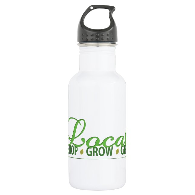 Botella De Agua Comprar local, cultivar local, local (Anverso)