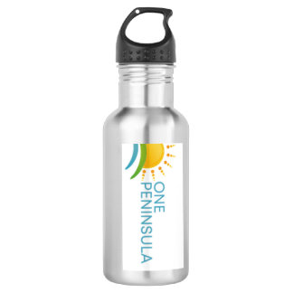 Botella de agua comunitaria de una península