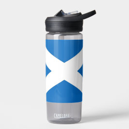 Botella de agua con bandera de Escocia, Reino Unid