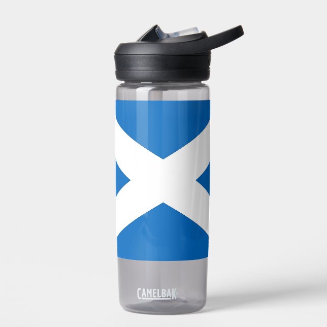 Botella de agua con bandera de Escocia, Reino Unid (Izquierdo)