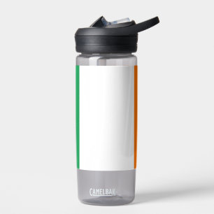Botella de agua con bandera de Irlanda