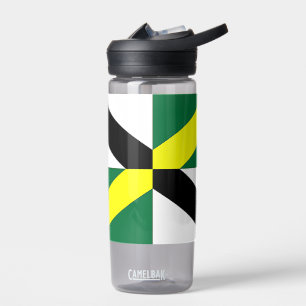 Botella de agua con bandera de Monterey, EEUU.