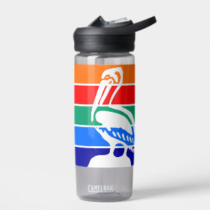Botella de agua con bandera de San Petersburgo, Fl