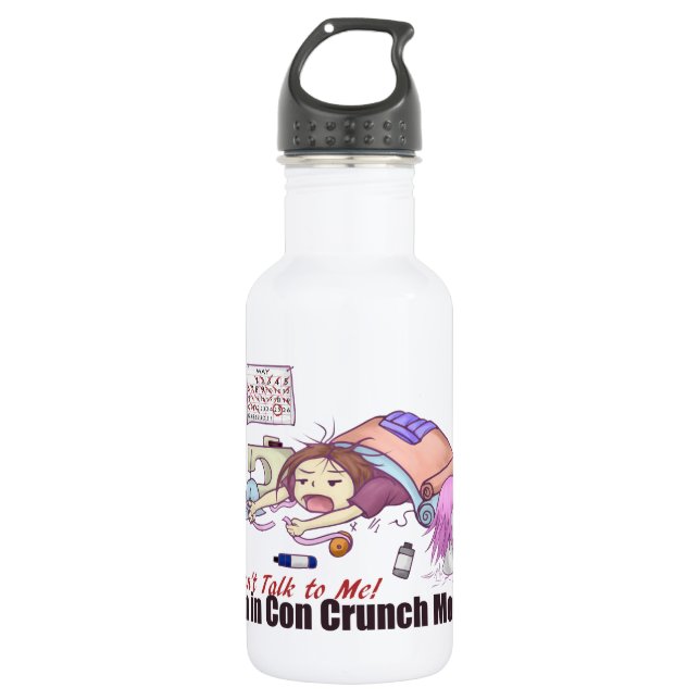 Botella De Agua Con Crunch (Anverso)