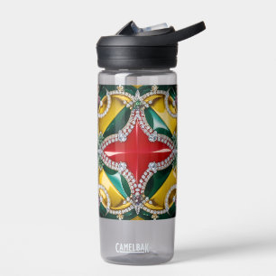 Botella de agua con diseño de colores de Los Ángel