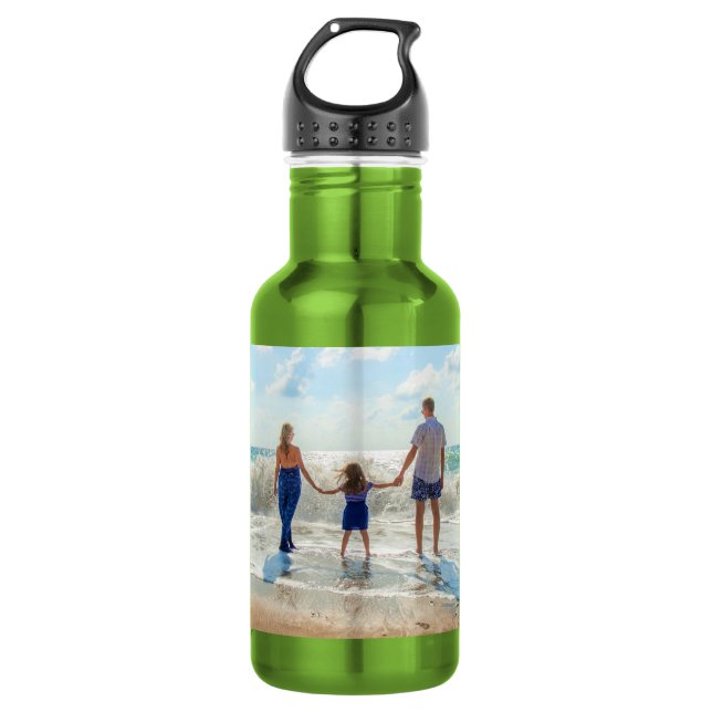 Botella de agua con fotos personalizadas (Anverso)