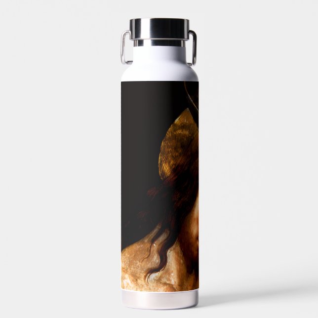 Botella de agua con imagen del Bautismo de nuestro (Delantero)