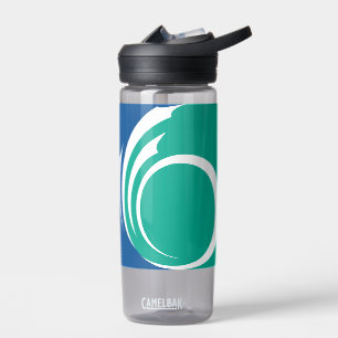 Botella de agua con la bandera de Ottawa, Canadá