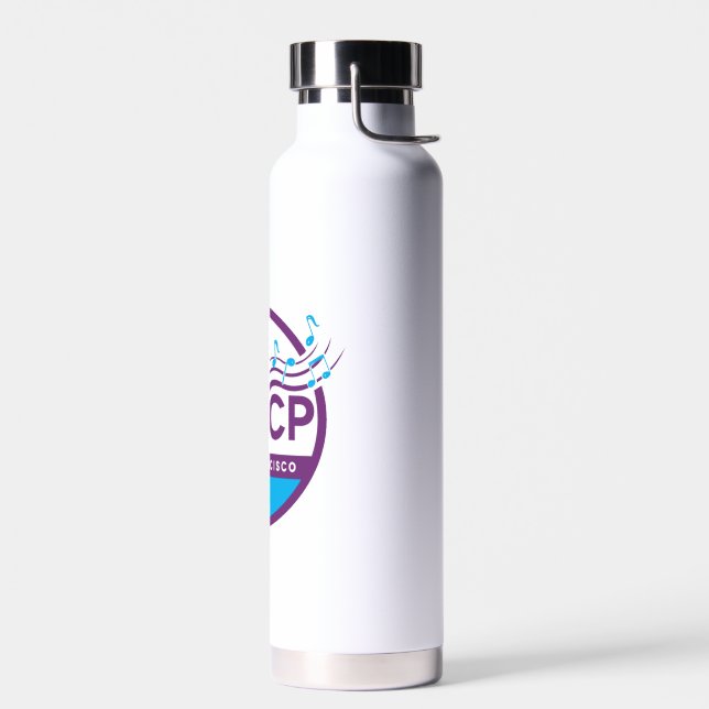 Botella de agua con logotipo de YWCP (Izquierdo)
