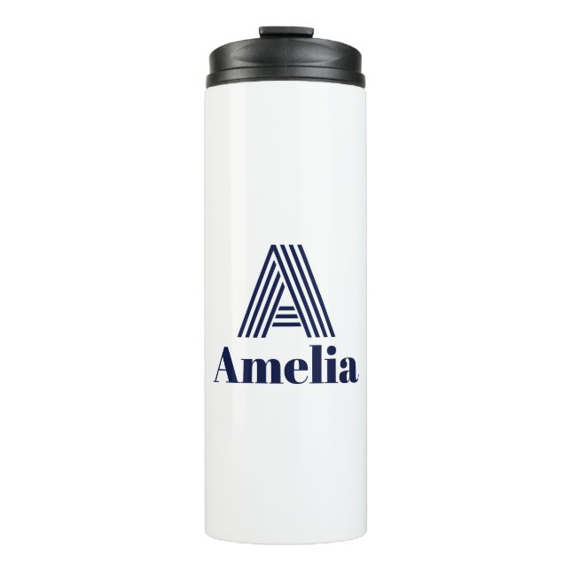 Botella de agua con nombre personalizado (Anverso)