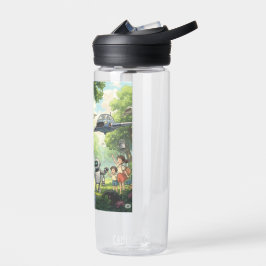 Botella de agua con tema Ghibli