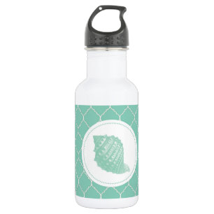 Botella De Agua Concha costera moderna de época