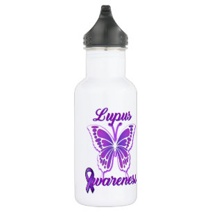 Botella De Agua Conciencia sobre el Lupus