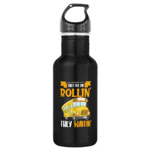 Botella De Agua Conductor de bus me ve Rollin