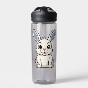Botella De Agua Conejo Blanco