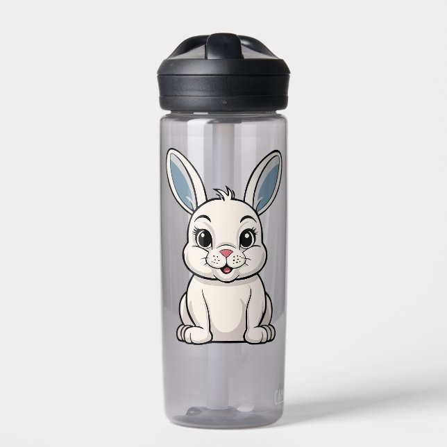Botella De Agua Conejo Blanco (Delante)
