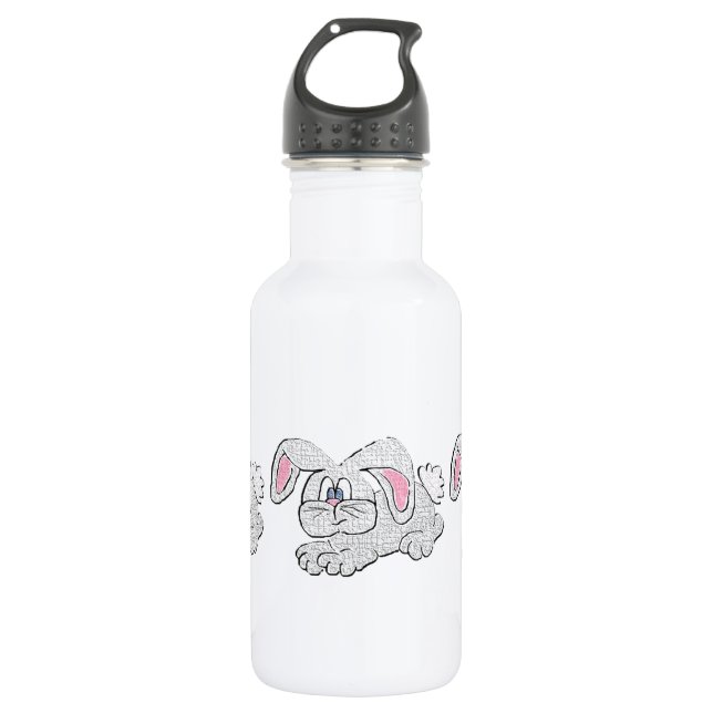 Botella De Agua Conejo conejo conejo (Anverso)