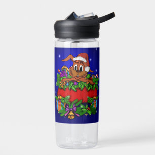 Botella De Agua Conejo de navidades