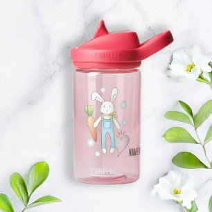 Botella De Agua Conejo de peluche personalizado para niños