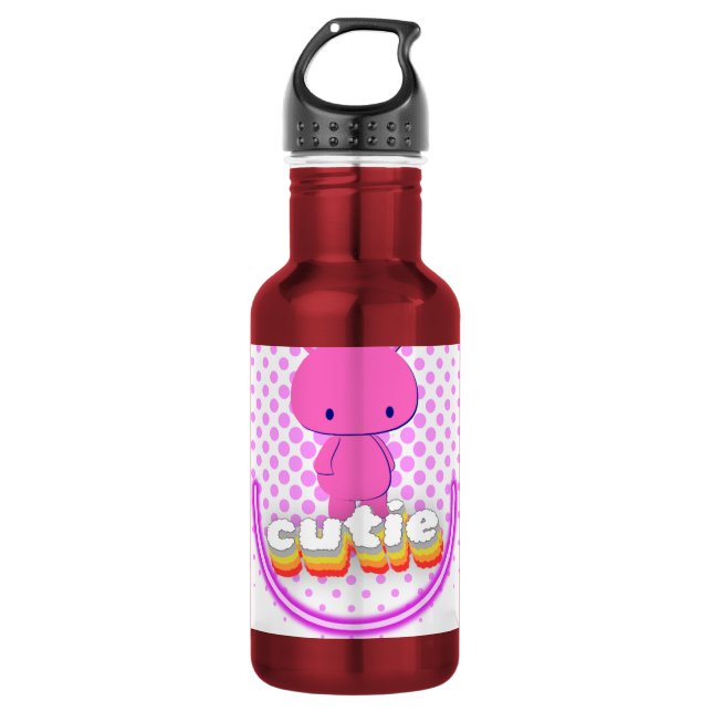 Botella De Agua Conejo Lindo (Anverso)