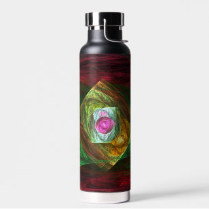 Botella De Agua Conexiones dinámicas Resumen de arte