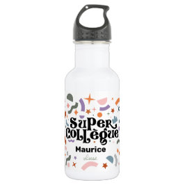 Botella De Agua Confetti - Super Collègue
