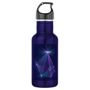 Botella De Agua Constelación, abstracta fantasía de arte fractal