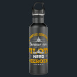 Botella De Agua Controlador de tráfico aéreo porque incluso piloto<br><div class="desc">Controlador de tráfico aéreo porque incluso pilotos</div>