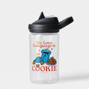 Botella De Agua Cookie Monster   Cita el día de San Valentín