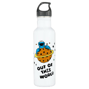 Botella De Agua Cookie Monster   Fuera de este mundo