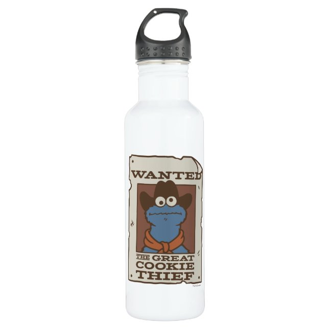 Botella De Agua Cookie Monster | Poster deseado (Anverso)