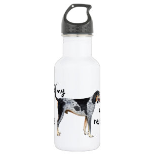 Botella De Agua Coonhound de Bluetick del rescate