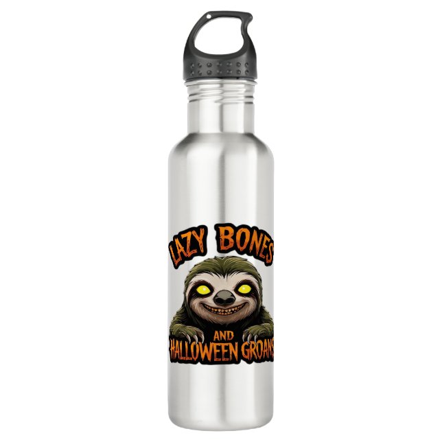Botella De Agua Copia de los tontos perezosos y los granos de Hall (Anverso)