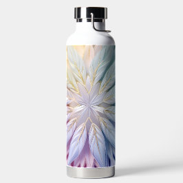 BOTELLA DE AGUA COPO DE NIEVE NAVIDEÑO PASTEL