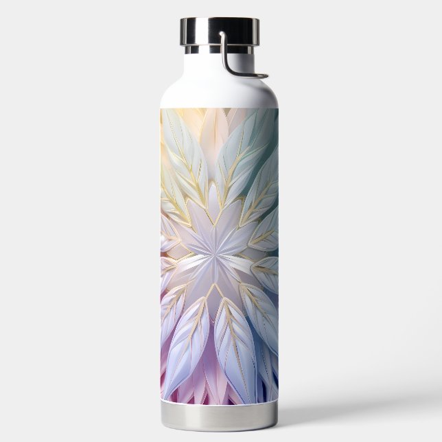 BOTELLA DE AGUA COPO DE NIEVE NAVIDEÑO PASTEL (Izquierda)