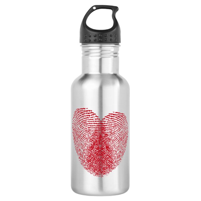 Botella De Agua Corazón (Anverso)