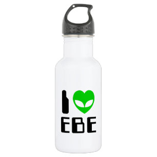 Botella De Agua Corazón Alien EBE