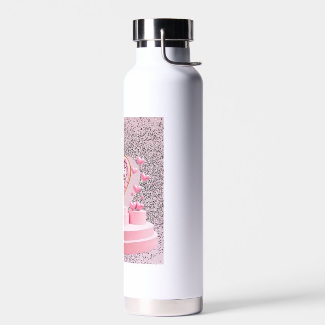 Botella De Agua Corazón de amor (Izquierdo)
