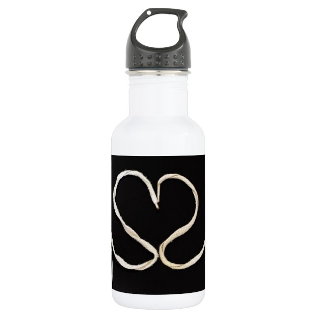 Botella De Agua Corazón de Amor (Anverso)