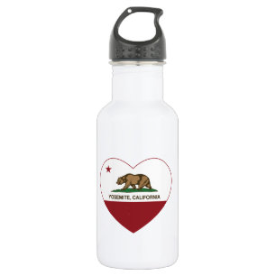 Botella De Agua Corazón de la república de Yosemite California