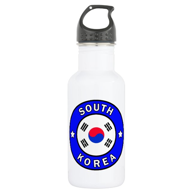 Botella De Agua Corea del Sur (Anverso)