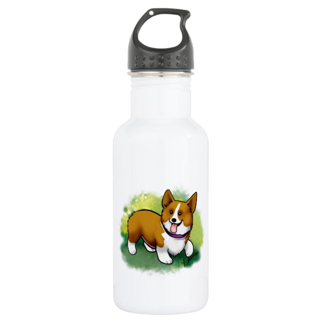 Botella De Agua Corgi (Anverso)
