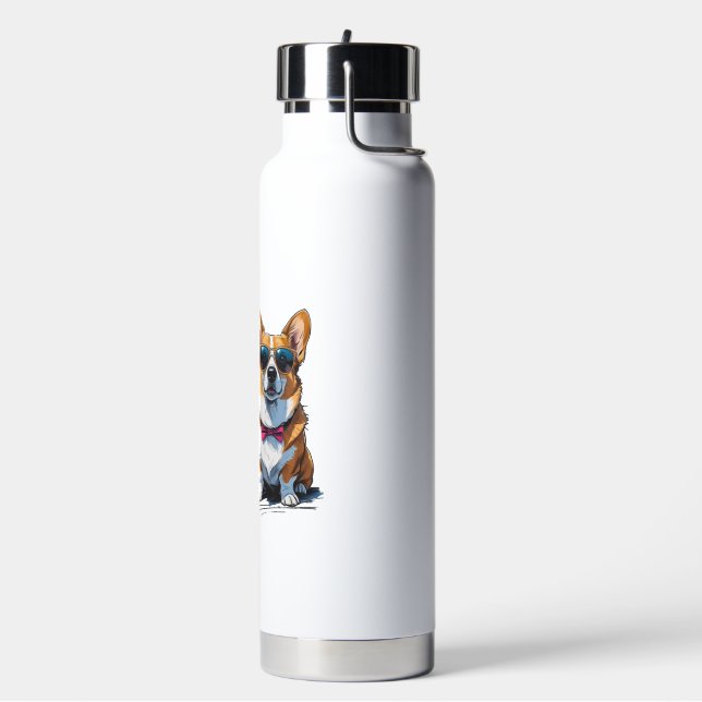 Botella De Agua Corgi Dread Deluxe (Izquierda)